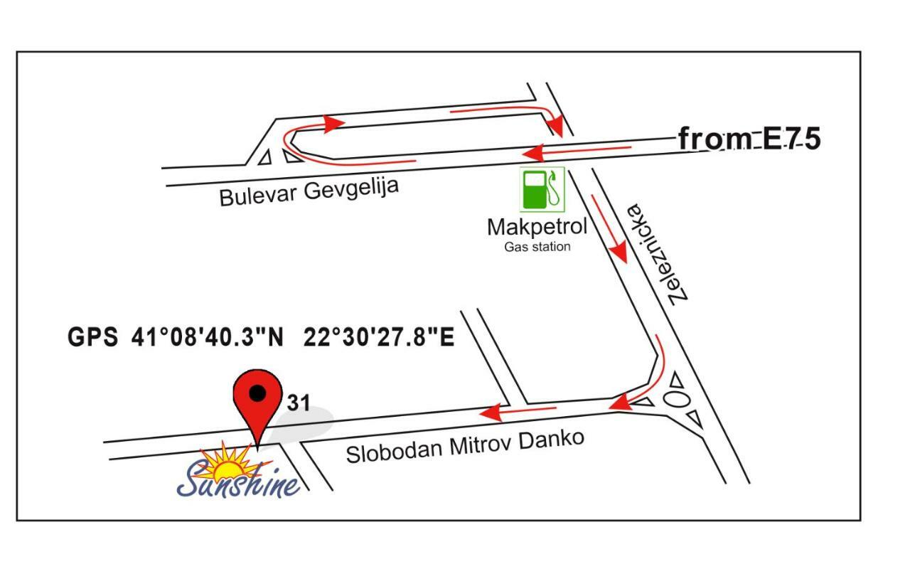 Sunshine Hotel Gevgelija Luaran gambar